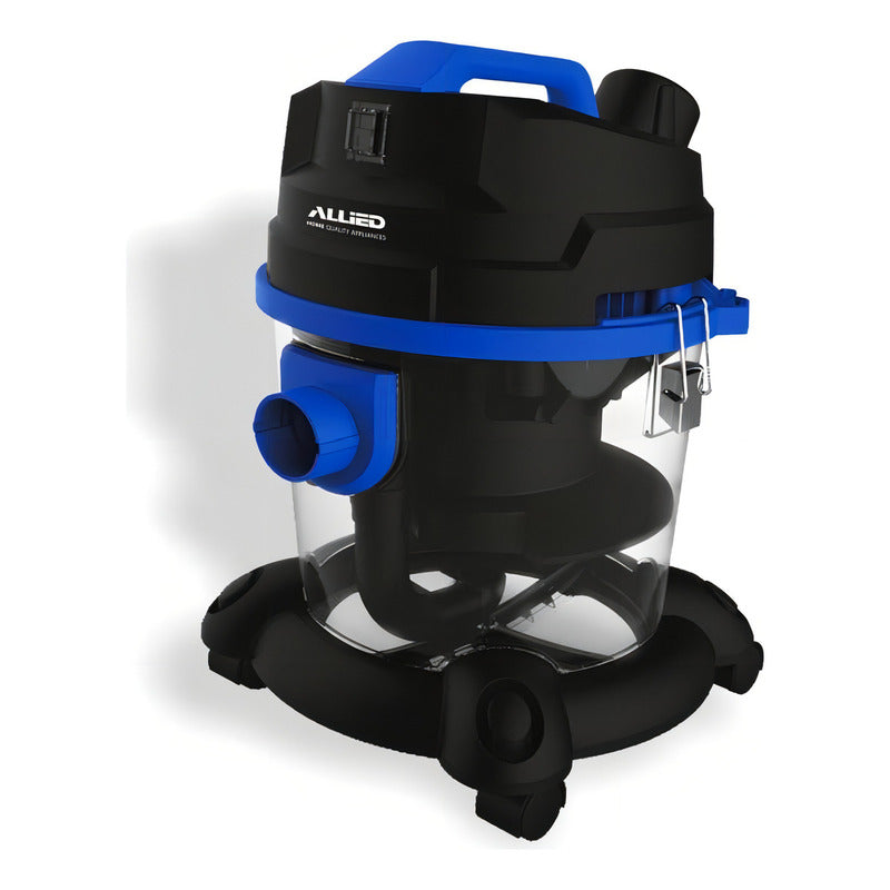 Aspiradora Allied Al-aq80 Aqua Sin Bolsa Color Negro/azul