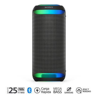 Parlante Activo Bluetooth Inalámbrico Portátil Sony Xv800 Negro