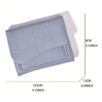 Billetera Dama Billeteras De Dama Con Monedero Para Mujer Verde