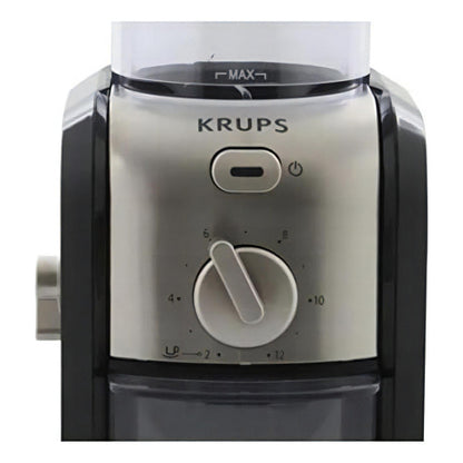Molinillo De Cafe Krups, 17 Ajustes De Triturado 110w Negro