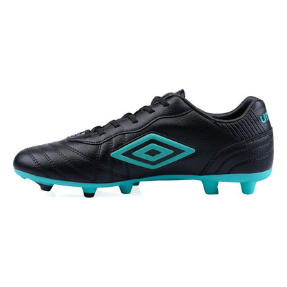 Championes Futbol 11 Umbro Touch Champion F11 Zapato Adulto - Negro/celeste - 9,5 Us