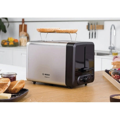Tostadora Bosch Designline Inox Color Acero Inoxidable