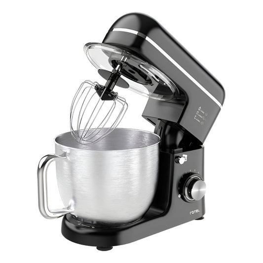 Batidora Planetaria Rotel 5 Litros 1500w  De Color Negro - Negro - 50hz/ 60 Hz