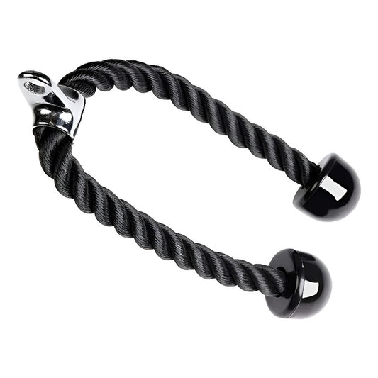 Agarre Para Polea Soga Triceps Active Max Color Negro