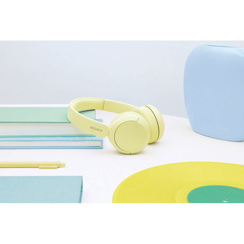 Auriculares Sony Bluetooth Inalámbricos Wh-ch520 Amarillo - Amarillo