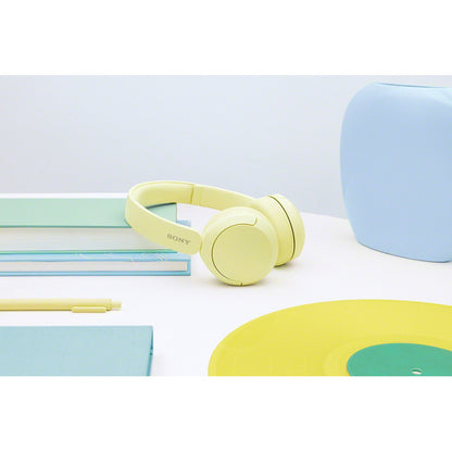 Auriculares Sony Bluetooth Inalámbricos Wh-ch520 Amarillo - Amarillo