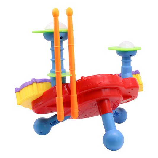 Juego Batería Infantil Con Luz Y Sonido