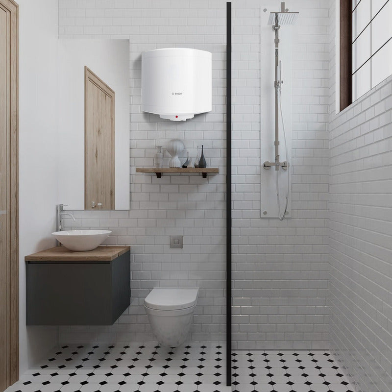 Calefon 30 Litros Bosch Color Blanco Blanco