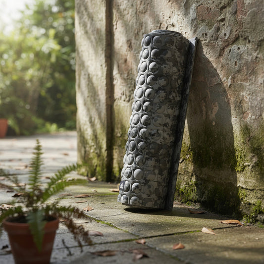 Colchoneta Yoga Mat Camuflada Gris Ondulada 4mm adidas