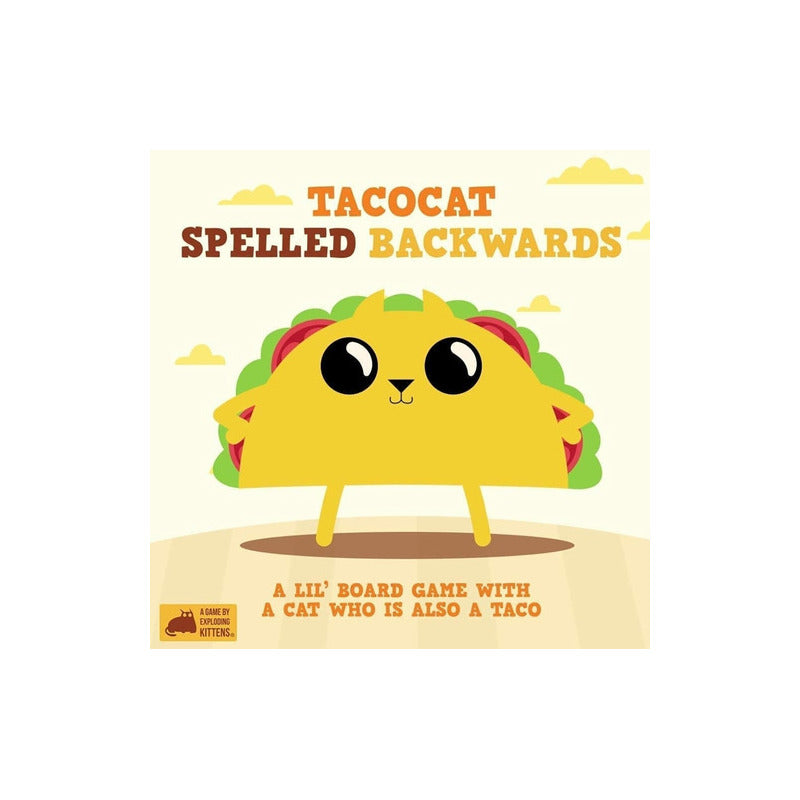 Juego De Mesa Exploding Kittens Tacocat Spelled Backwards
