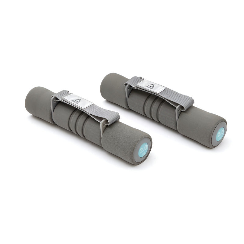 Mancuernas Acolchonadas 4kg Gris Reebok