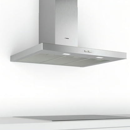 Campana De Pared Bosch Plana 90cm Dwb96bc50 Acero Inoxidable
