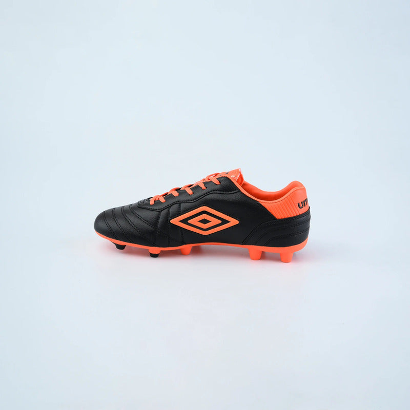 Championes Futbol 11 Umbro Touch Champion F11 Zapato Adulto - Negro/naranja - 7 Us
