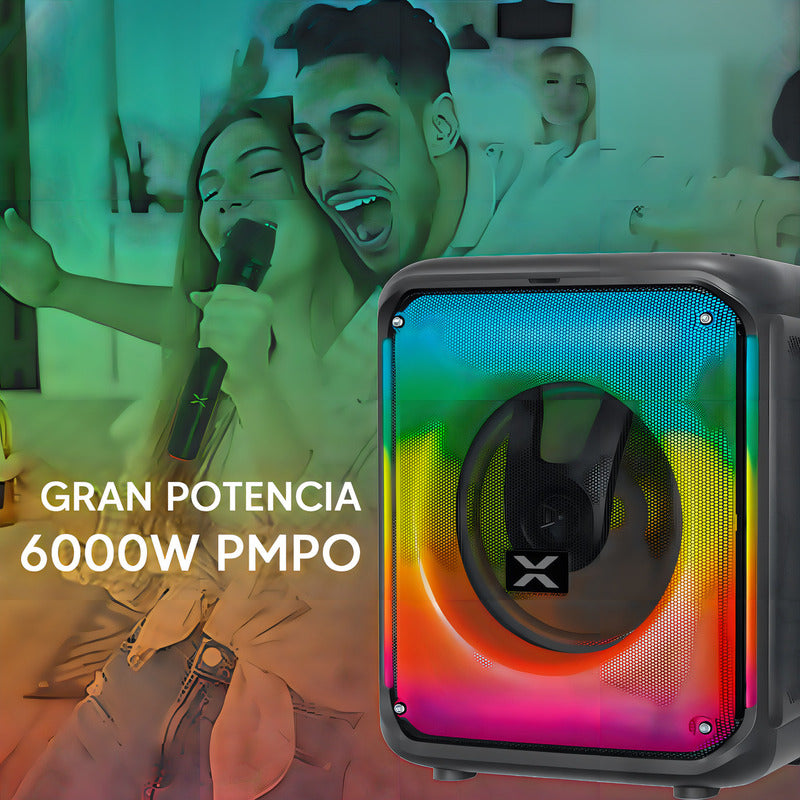 Parlante Xion Sdbox Con Bluetooth Negro