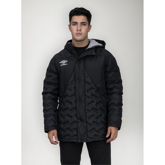 Campera Umbro Parka Camperon Hombre Adulto - Negro Pro T - S