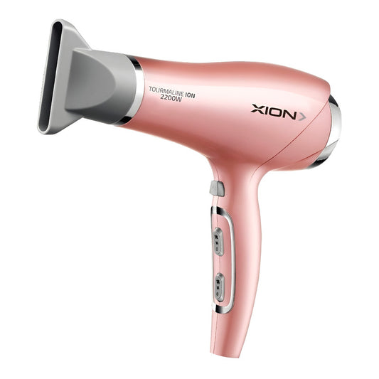 Secador De Pelo Xion 2200w 2 Velocidades 3 Temperaturas Color Rosa
