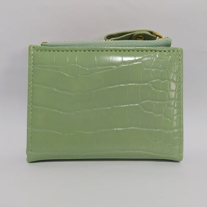 Billetera De Dama Brillante Billeteras Monedero Para Mujeres Verde