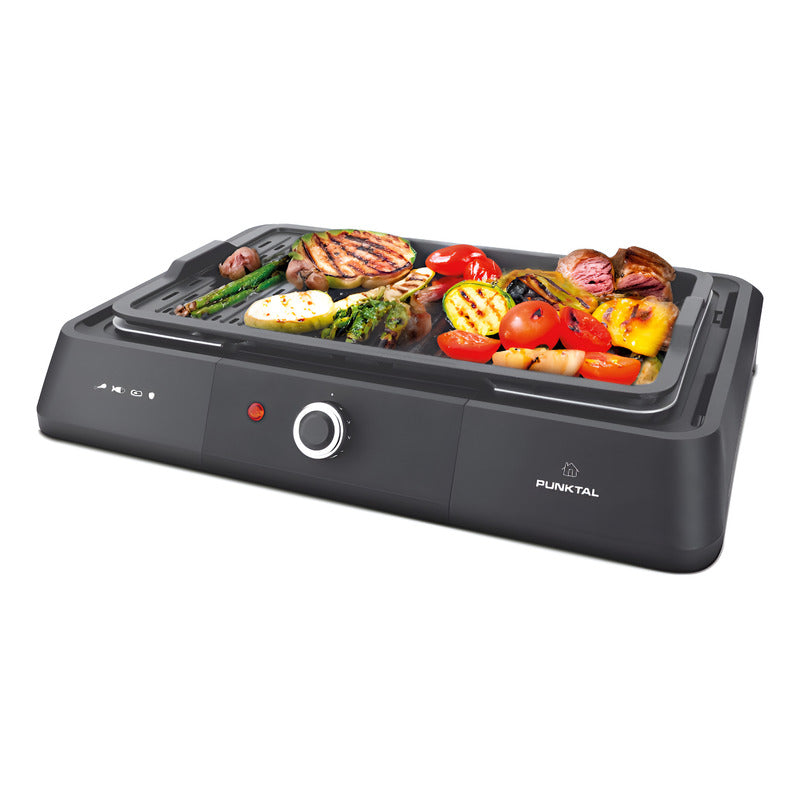 Parrilla Eléctrica Punktal Pk-pe 03 1600 W Negro