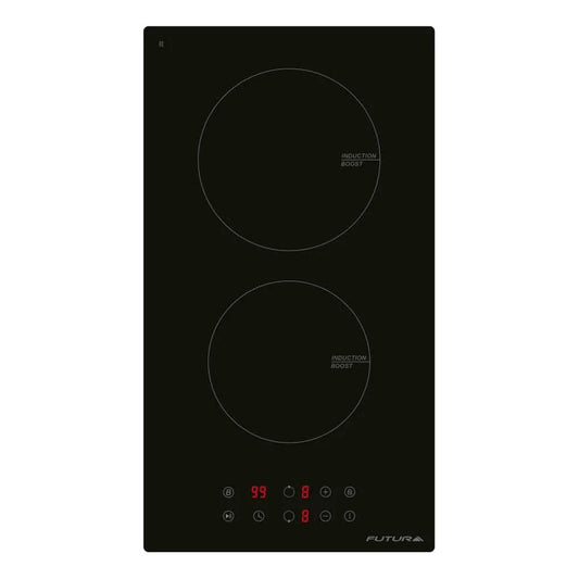 Anafe Eléctrico Futura Fut-pi2z Induccion 2 Hornallas Negro