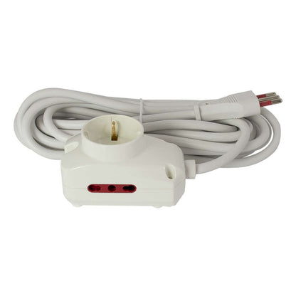 Zapatilla.1 Schk+2x3l Ficha 3l Cbl.5m Ct