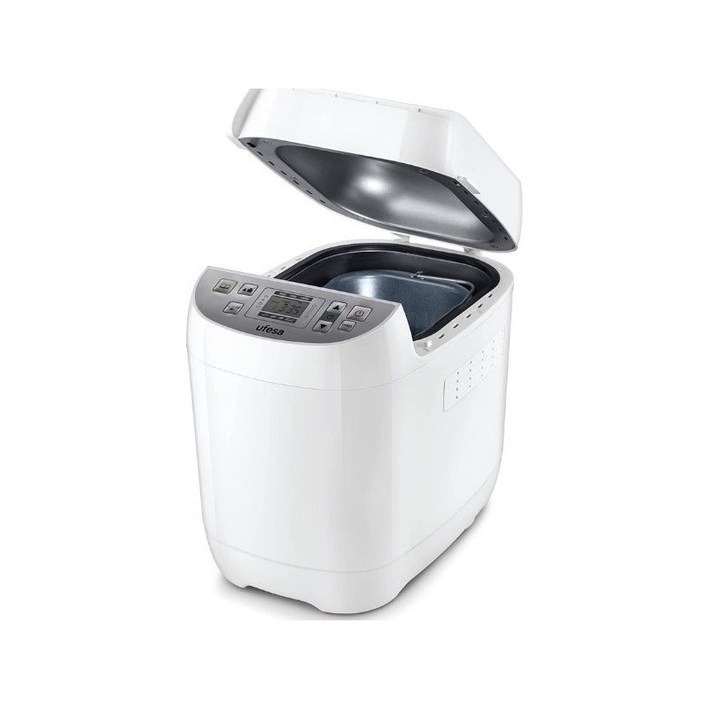 Panificadora Ufesa Panetera Blanca Bm6000 Panel Digital Blanco