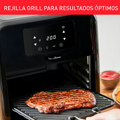 Easy Fry Horno & Grill 9 En 1, Freidora De Aire Y Horno Moul - Negro