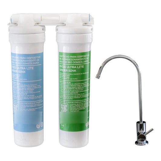 Dvigi Purificador De Agua Bajo Mesada Con Ultra Filtración Blanco