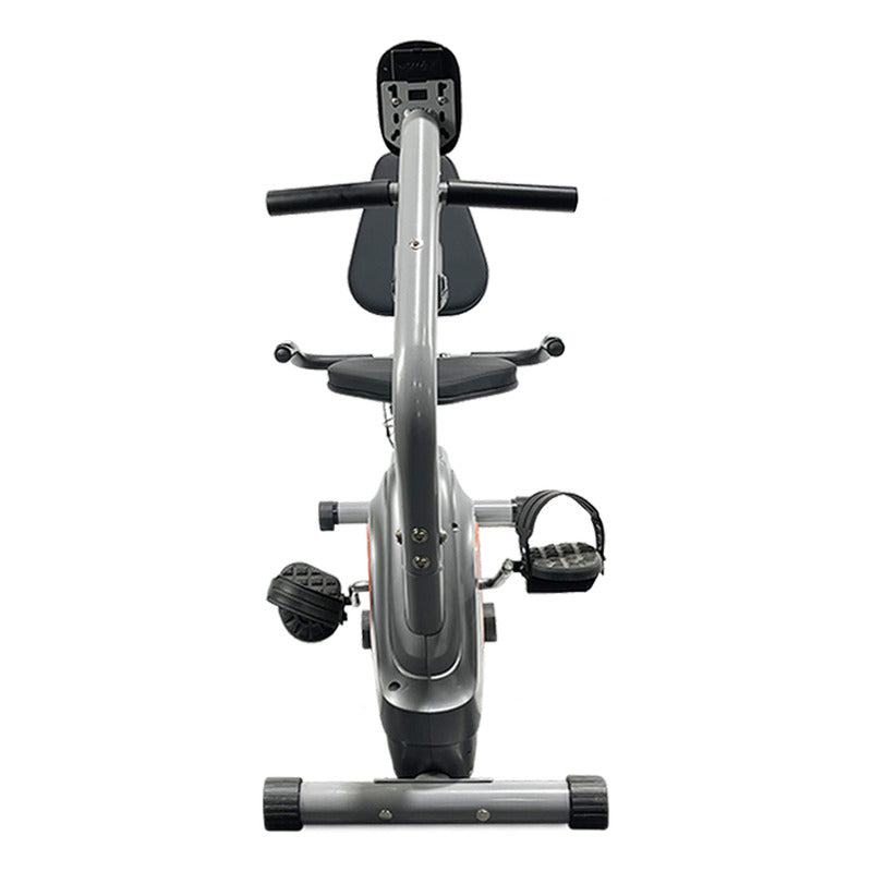 Bicicleta Ergométrica Horizontal Athletic 230bh Athletic - Gris/negro