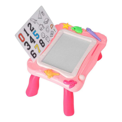 Tablero De Dibujo Magnetico Borrable Rojo