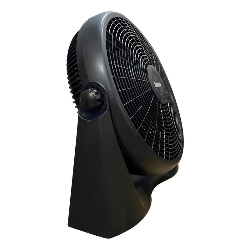 Turbo Ventilador De Piso Microsonic 50 Cm Vt5001 Con 5 Aspas - 50 Cm - Negro - Negro - 5