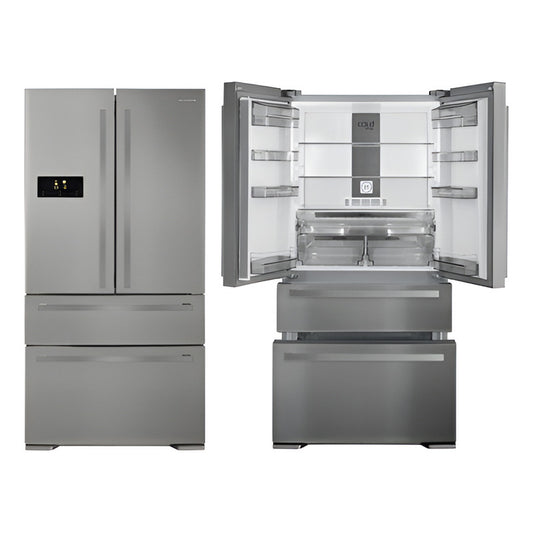 Heladera French Door Inverter Futura Fut-rpf560 Eficiencia A Color Gris