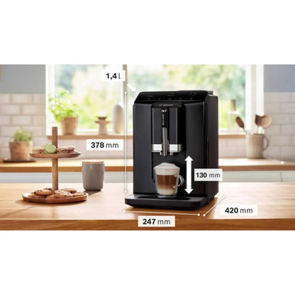 Cafetera Espresso Super Automática Bosch Tie20119 1.4l 15bar Negro
