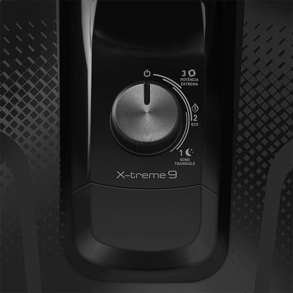 Ventilador De Mesa Arno X-treme 9 Aspas Diametro 40 Cm Ve90 - Negro - Azul - Plástico - 9