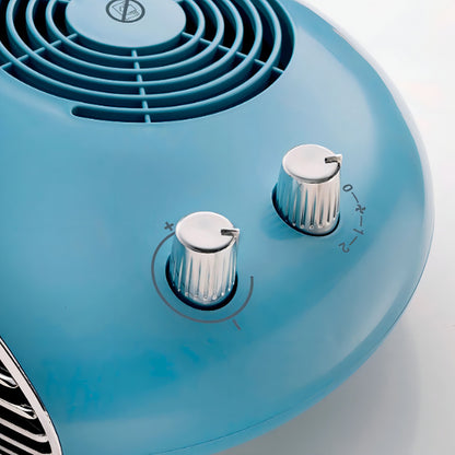 Estufa Caloventilador Vintage Ariete 8211 2000w Celeste