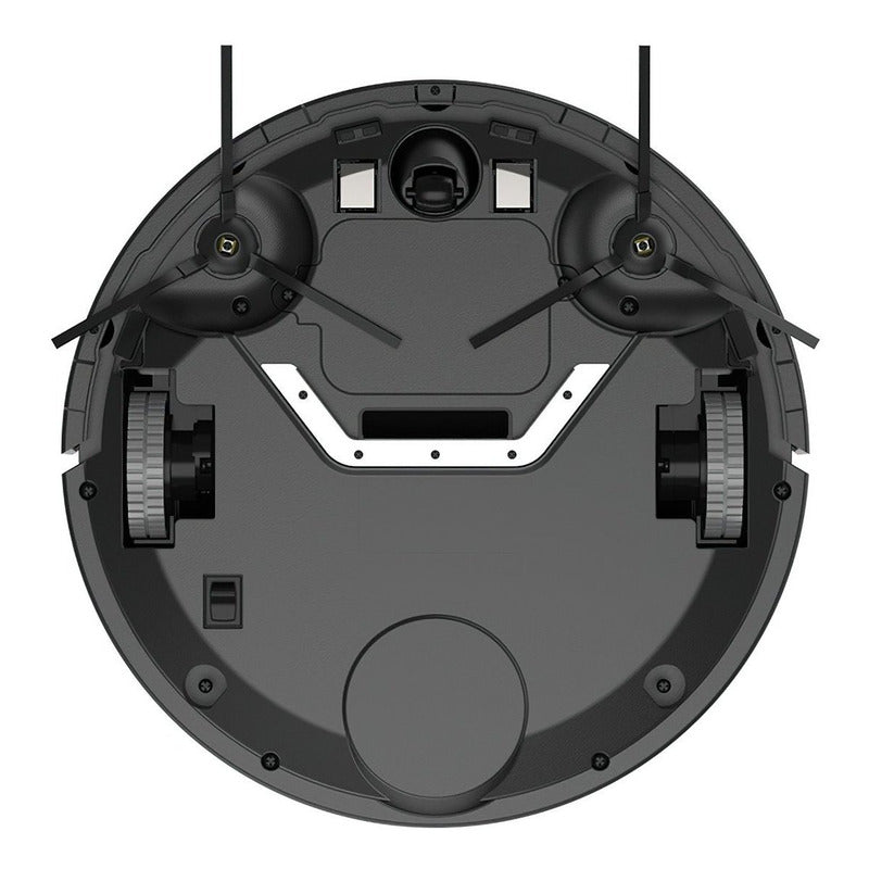 Aspiradora Robot Punktal Trapeadora Vuelve A La Base Color Negro