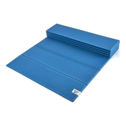 Colchoneta Mat Yoga Ejercicio Reebok Fitness 6 Mm Pilates Color Azul