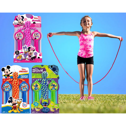 Cuerda De Saltar Infantil Personajes Disney Color Minnie Mouse