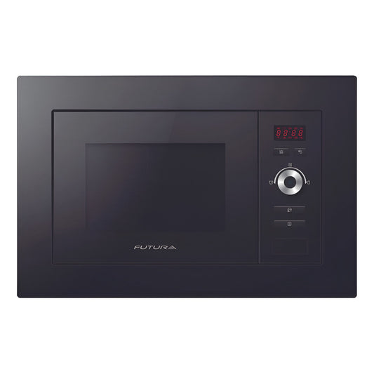 Microondas De Empotrar Futura 20lts Digital 800w Negro Tmo