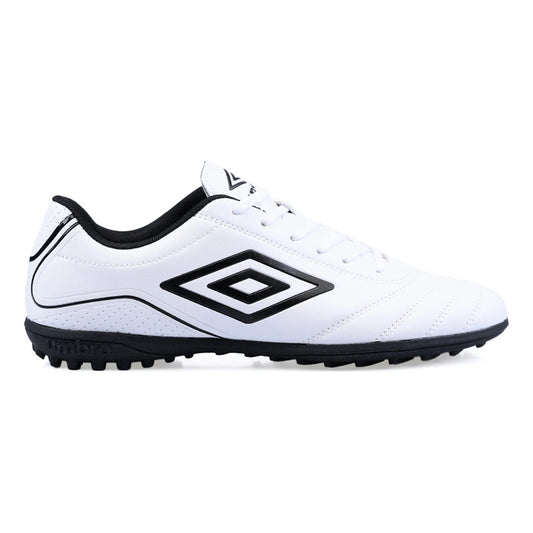 Championes Futbol 5 Umbro Classico Champion F5 Zapato Adulto - Blanco/negro - 10 Us