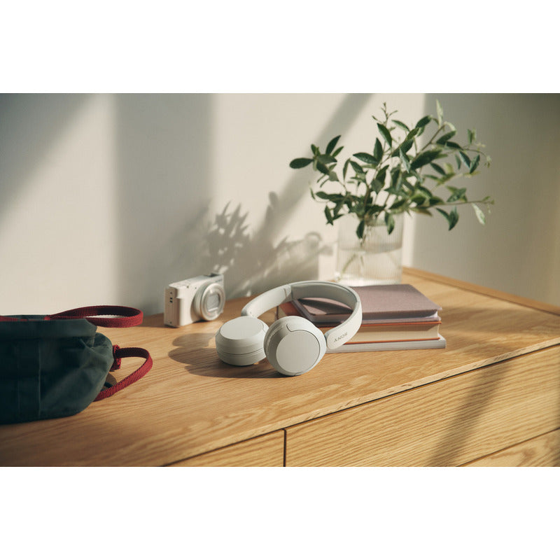 Auriculares Sony Bluetooth Inalámbricos Wh-ch520 Color Blanco