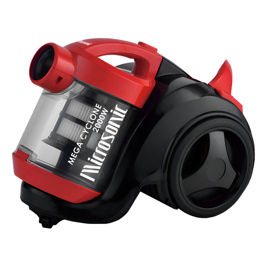 Aspiradora Microsonic Sin Bolsa 2000 W Con Filtros Aspsb2821 - Rojo