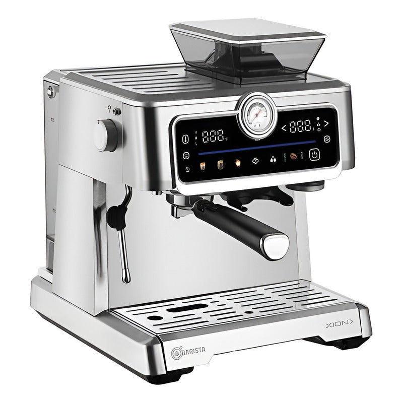 Cafetera Espresso Y Capuccino Barista Xion Xi-cm90 Color Gris