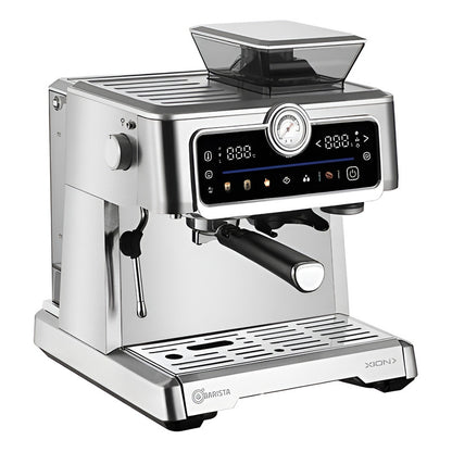 Cafetera Espresso Y Capuccino Barista Xion Xi-cm90 Color Gris