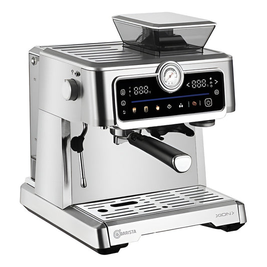Cafetera Espresso Y Capuccino Barista Xion Xi-cm90 Color Gris