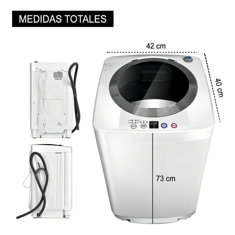 Lavarropas Automático Futura Hasta 4kg Color Blanco