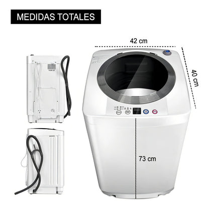 Lavarropas Automático Futura Hasta 4kg Color Blanco