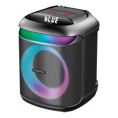 Parlante Punktal 8 Pk-68 Bat 6000w Pmpo Bluetooth Radio Fm Negro