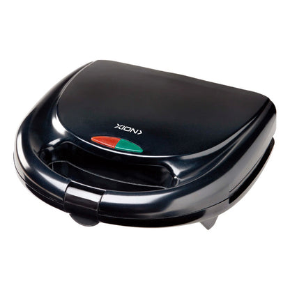 Sandwichera Eléctrica Xion Xi-sw20 2 Panes Color Negro - Negro
