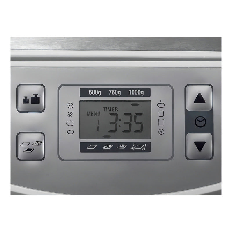 Panificadora Ufesa Panetera Blanca Bm6000 Panel Digital Blanco