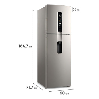 Heladera Refrigerador Electrolux 423 Litros Inverter Iw45s Inox